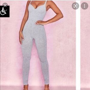 House of CB Gray Kehlani jumpsuit XS